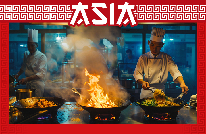 Real American hamburgers, hotdogs en kip